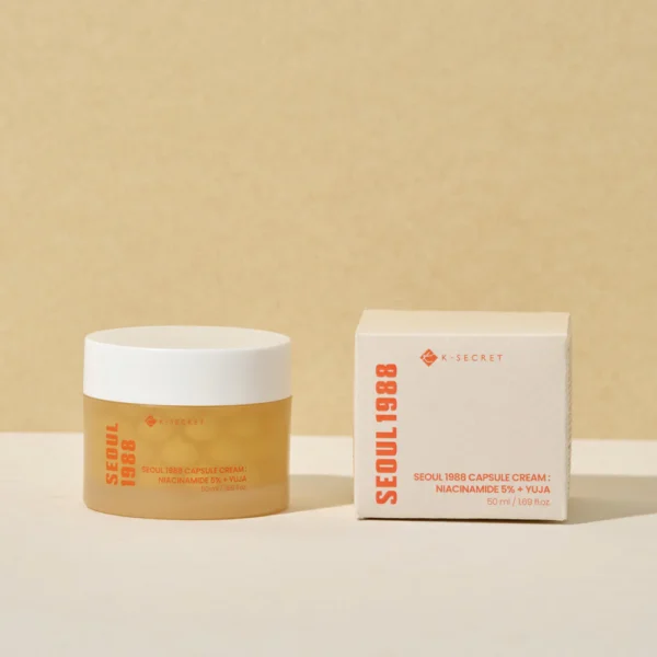 K secret SEOUL 1988 Capsule Cream : Niacinamide 5% + Yuja 50ml
