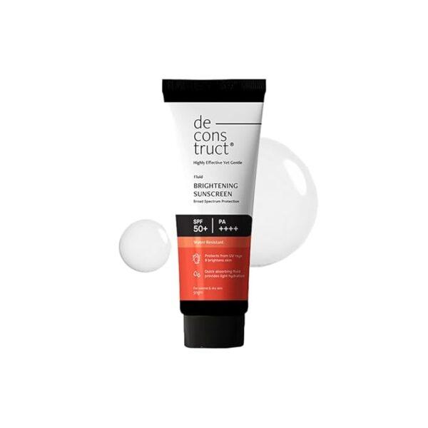 Deconstruct Fluid Brightening Sunscreen with spf 50+