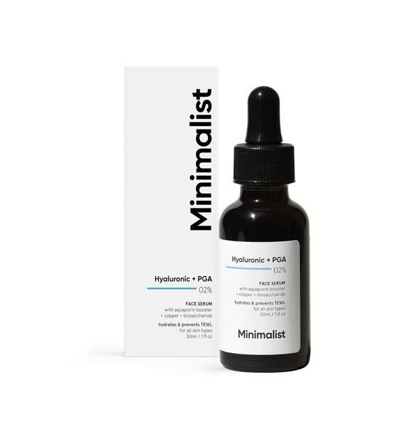 Minimalist Hyaluronic + PGA 2% Face Serum 30ml