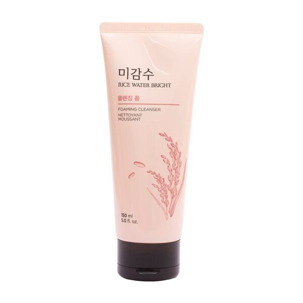 The Face Shop Rice Water Bright Facial Foaming Cleanser 150ml