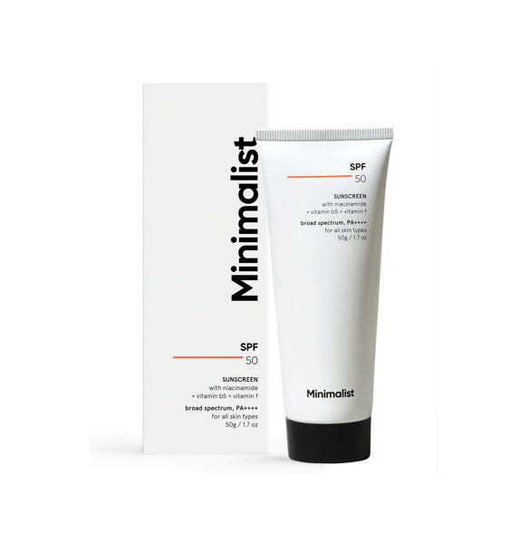 Minimalist SPF 50 Sunscreen 50g