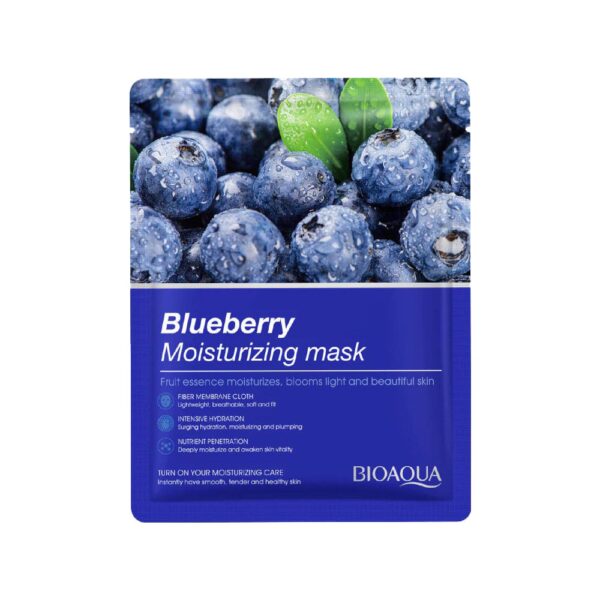 BioAqua Blueberry Moisturizing Face Sheet Mask 25g