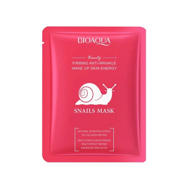 BioAqua Firming Anti-Wrinkle Snail Facial Sheet Mask 25g