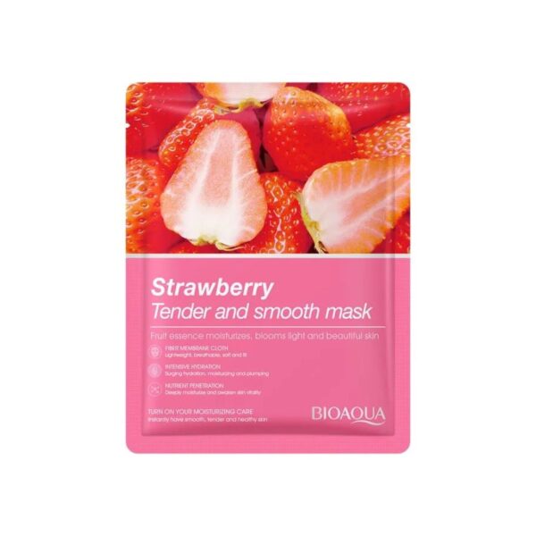 BioAqua Strawberry Sheet Mask 25g