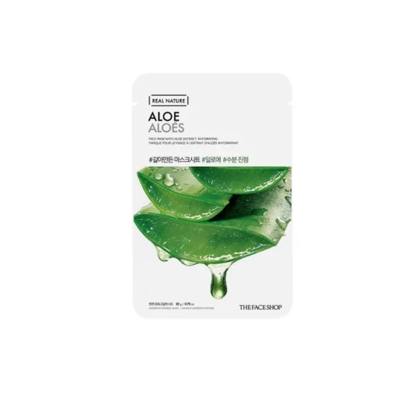 The Face Shop Real Nature Aloe Face Mask 20gm