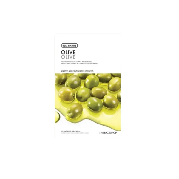 The Face Shop Real Nature Face Mask Olive 20gm