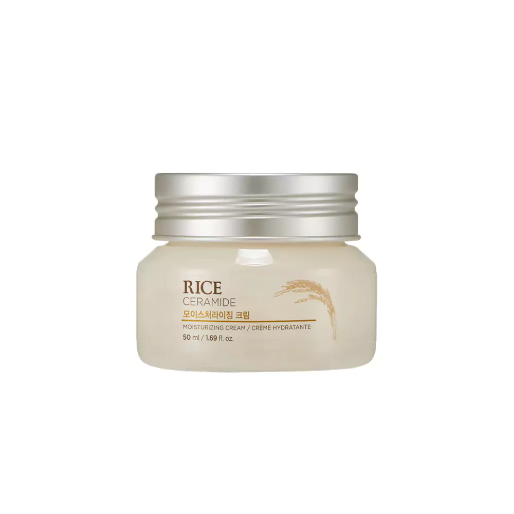 the-face-shop-rice-ceramide-moisturizing-cream-5 The Face Shop Rice Ceramide Moisturizing Cream 50ml - Image 1