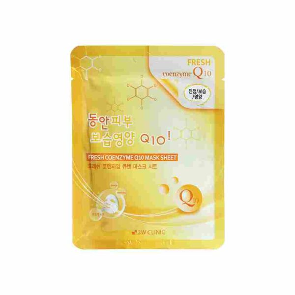 3W Clinic Fresh Coenzyme Q10 Sheet Mask