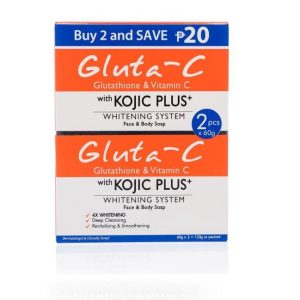 Gluta-C Kojic Plus Whitening System Face & Body Soap