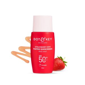 Dot & Key Strawberry Dew Tinted Sunscreen Spf 50+ Dailly Wear - 03 Sand