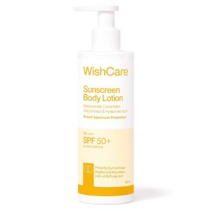 Wishcare Sunscreen Body Lotion Spf 50 Pa+++ With Niacinamide